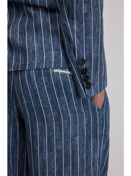 Pinstriped trousers ERMANNO FIRENZE | D48EP045EC1MF96315249